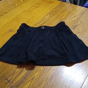 HALARA Women SKIRT SMALL BLACK CORDUROY New Workout Tennis NEW Exercise